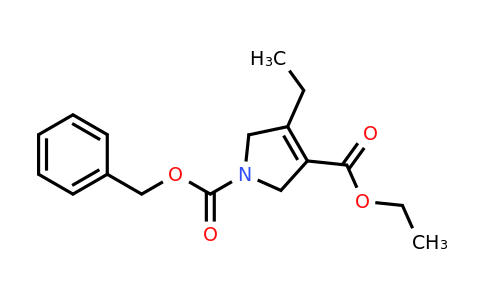 CAS 2095311-48-9 | 1-benzyl 3-ethyl 4-ethyl-2,5-dihydro-1H-pyrrole-1,3-dicarboxylate