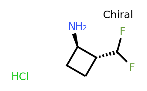 CAS 2095396-78-2 | (1R,2R)-2-(difluoromethyl)cyclobutanamine;hydrochloride