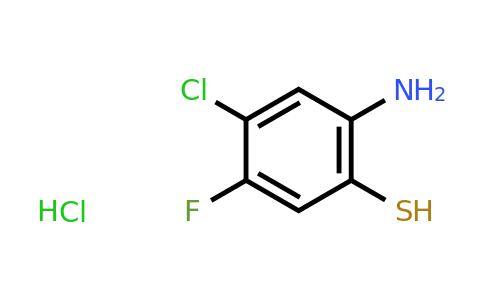 CAS 2095410-18-5 | 2-Amino-4-chloro-5-fluorobenzene-1-thiol hydrochloride