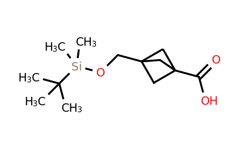 CAS 2095495-84-2 | 3-{[(tert-butyldimethylsilyl)oxy]methyl}bicyclo[1.1.1]pentane-1-carboxylic acid