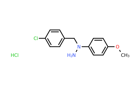 CAS 20955-94-6 | 1-(4-Chlorobenzyl)-1-(4-methoxyphenyl)hydrazine hydrochloride