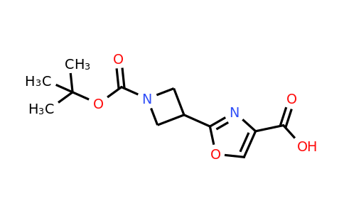 CAS 2095672-78-7 | 2-{1-[(tert-butoxy)carbonyl]azetidin-3-yl}-1,3-oxazole-4-carboxylic acid