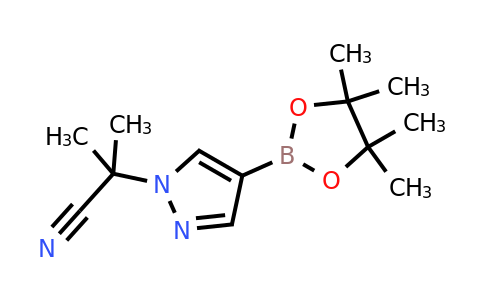 CAS 2095779-29-4 | 2-methyl-2-[4-(4,4,5,5-tetramethyl-1,3,2-dioxaborolan-2-yl)pyrazol-1-yl]propanenitrile