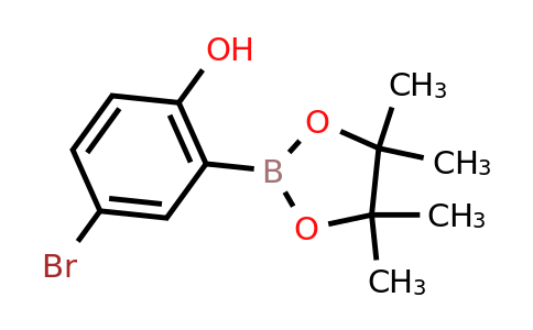 CAS 2095797-20-7 | 4-Bromo-2-(4,4,5,5-tetramethyl-1,3,2-dioxaborolan-2-YL)phenol