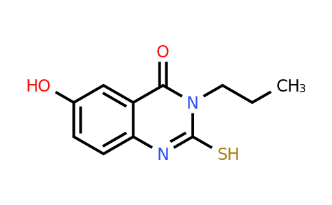 CAS 209604-74-0 | 6-hydroxy-3-propyl-2-sulfanyl-3,4-dihydroquinazolin-4-one