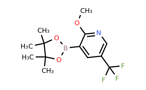 CAS 2096330-00-4 | 2-Methoxy-5-(trifluoromethyl)pyridine-3-boronic acid pinacol ester