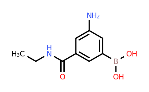 CAS 2096330-11-7 | (3-Amino-5-(ethylcarbamoyl)phenyl)boronic acid