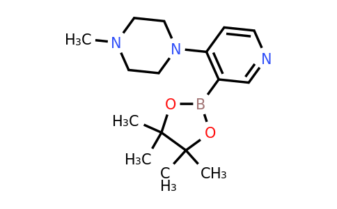 CAS 2096330-62-8 | 4-(4-Methylpiperazin-1-YL)pyridine-3-boronic acid pinacol ester