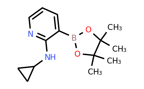 CAS 2096331-07-4 | 2-(Cyclopropylamino)pyridine-3-boronic acid pinacol ester