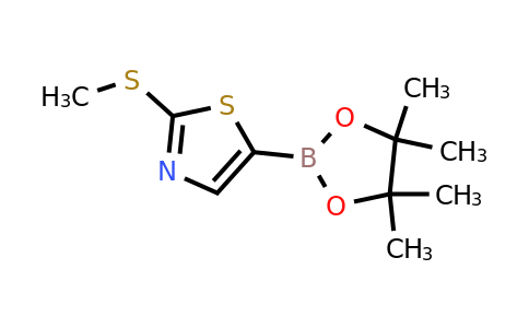 CAS 2096331-12-1 | 2-(Methylthio)thiazole-5-boronic acid pinacol ester