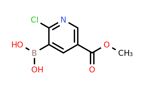 CAS 2096332-17-9 | (2-Chloro-5-(methoxycarbonyl)pyridin-3-yl)boronic acid