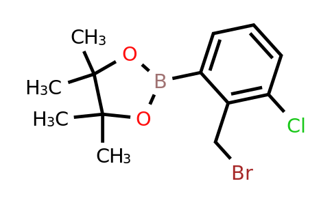 CAS 2096332-57-7 | 2-Bromomethyl-3-chlorophenylboronic acid, pinacol ester