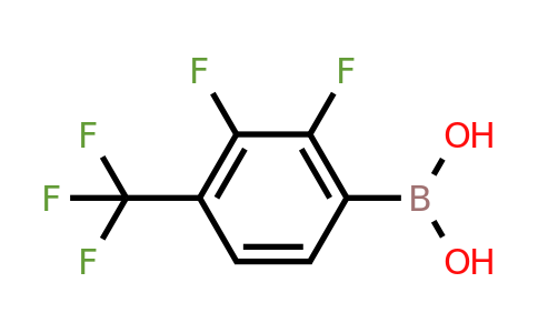 CAS 2096332-61-3 | 2,3-Difluoro-4-trifluoromethyl-phenyl-boronic acid