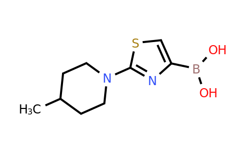 CAS 2096332-87-3 | 2-(4-Methylpiperidin-1-YL)thiazole-4-boronic acid
