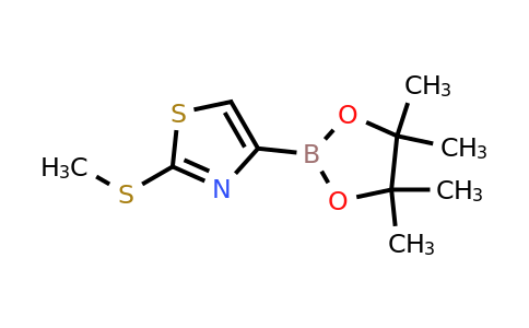 CAS 2096333-09-2 | 2-(Methylthio)thiazole-4-boronic acid pinacol ester
