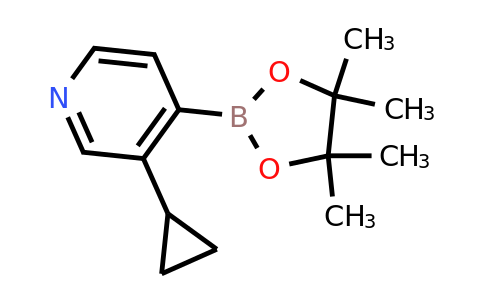 CAS 2096333-32-1 | 3-(Cyclopropyl)pyridine-4-boronic acid pinacol ester
