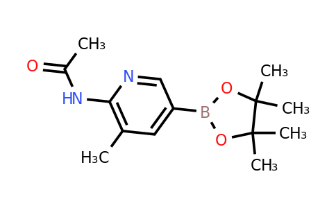 CAS 2096333-51-4 | 6-(Acetamido)-5-methylpyridine-3-boronic acid pinacol ester