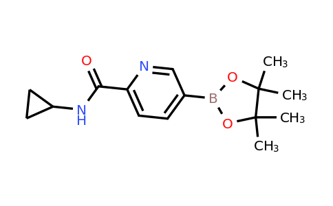 CAS 2096333-58-1 | 6-(Cyclopropylcarbamoyl)pyridine-3-boronic acid pinacol ester