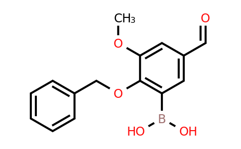 CAS 2096333-82-1 | 2-Benzyloxy-5-formyl-3-methoxybenzeneboronic acid