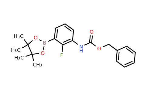 CAS 2096334-41-5 | Benzyl (2-fluoro-3-(4,4,5,5-tetramethyl-1,3,2-dioxaborolan-2-yl)phenyl)carbamate