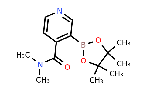 CAS 2096334-76-6 | 4-(Dimethylcarbamoyl)pyridine-3-boronic acid pinacol ester