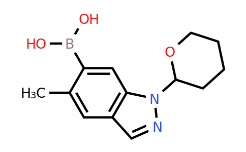 CAS 2096334-81-3 | 1-(tetrahydro-2H-pyran-2-yl)-5-methyl-1H-indazol-6-yl-6-boronic acid