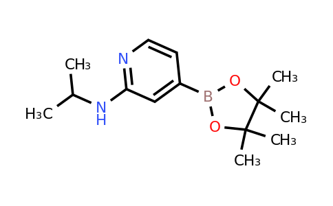 CAS 2096336-19-3 | 2-(Isopropylamino)pyridine-4-boronic acid pinacol ester