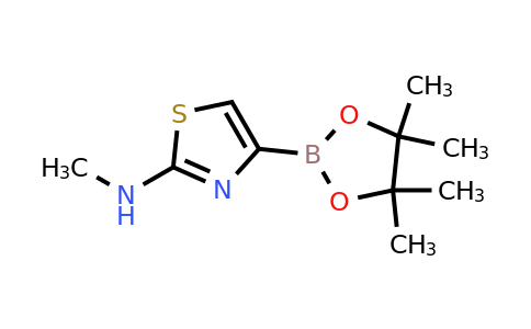 CAS 2096336-23-9 | 2-(Methylamino)thiazole-4-boronic acid pinacol ester