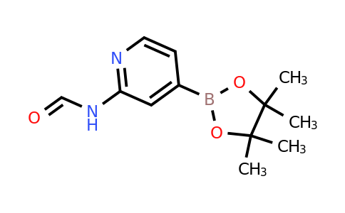 CAS 2096336-53-5 | 2-(Formamido)pyridine-4-boronic acid pinacol ester