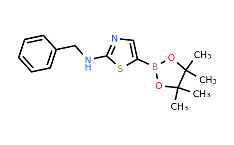 CAS 2096336-86-4 | 2-(Benzylamino)thiazole-5-boronic acid pinacol ester