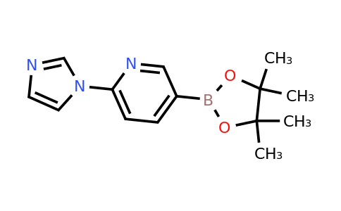CAS 2096337-09-4 | 6-(1H-Imidazol-1-YL)pyridine-3-boronic acid pinacol ester