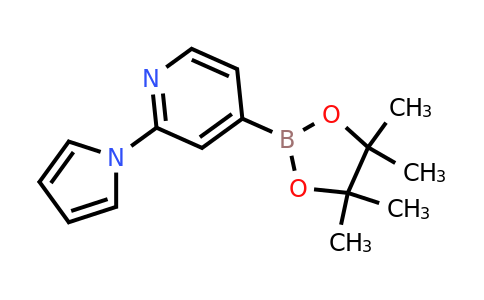CAS 2096337-15-2 | 2-(1H-Pyrrol-1-YL)pyridine-4-boronic acid pinacol ester