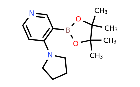 CAS 2096337-93-6 | 4-(Pyrrolidin-1-YL)pyridine-3-boronic acid pinacol ester