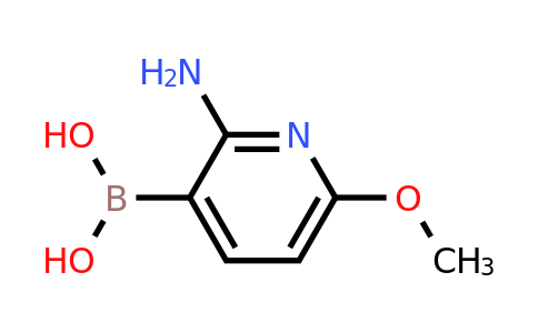 CAS 2096338-58-6 | 2-Amino-6-methoxypyridin-3-ylboronic acid