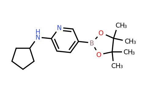 CAS 2096338-87-1 | 6-(Cyclopentylamino)pyridine-3-boronic acid pinacol ester