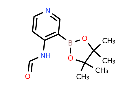 CAS 2096339-07-8 | 4-(Formamido)pyridine-3-boronic acid pinacol ester