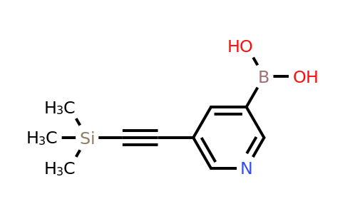CAS 2096339-16-9 | 5-[(Trimethylsilanyl)ethynyl]pyridine-3-boronic acid