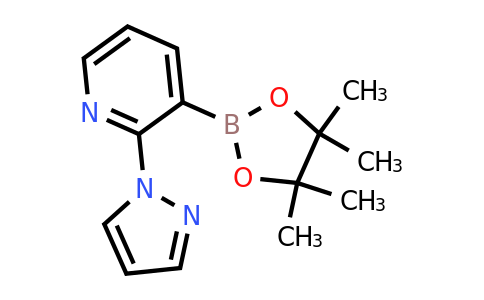 CAS 2096339-53-4 | 2-(1H-Pyrazol-1-YL)pyridine-3-boronic acid pinacol ester