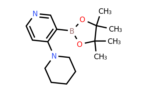 CAS 2096339-66-9 | 4-(Piperidin-1-YL)pyridine-3-boronic acid pinacol ester
