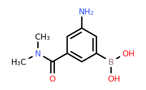 CAS 2096342-13-9 | (3-Amino-5-(dimethylcarbamoyl)phenyl)boronic acid