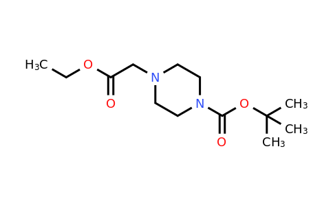 CAS 209667-59-4 | Tert-butyl 4-(2-ethoxy-2-oxoethyl)piperazine-1-carboxylate