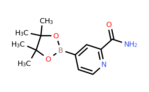 CAS 2096994-97-5 | 4-(4,4,5,5-Tetramethyl-1,3,2-dioxaborolan-2-YL)picolinamide
