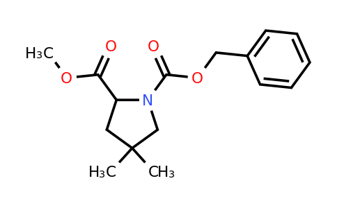 CAS 2097068-35-2 | 1-Cbz-4,4-dimethyl-pyrrolidine-2-carboxylic acid methyl ester