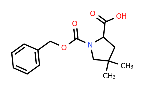CAS 2097068-36-3 | 1-Cbz-4,4-dimethyl-pyrrolidine-2-carboxylic acid
