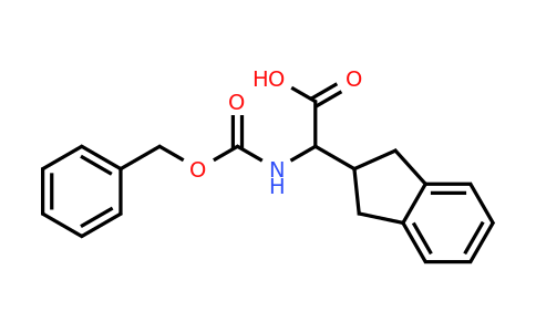 CAS 2097068-37-4 | Benzyloxycarbonylamino-indan-2-yl-acetic acid
