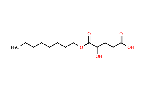 CAS 2097068-39-6 | 2-Hydroxy-pentanedioic acid 1-octyl ester
