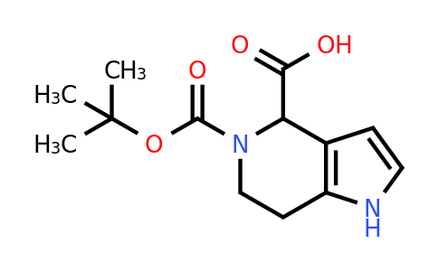 CAS 2097068-40-9 | 5-Boc-4,5,6,7-tetrahydro-1H-pyrrolo[3,2-c]pyridine-4-carboxylic acid