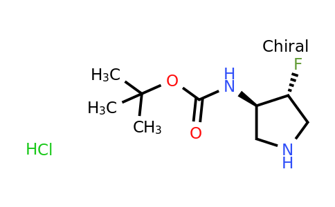 CAS 2097068-49-8 | trans-(4-Fluoro-pyrrolidin-3-yl)-carbamic acid tert-butyl ester hydrochloride