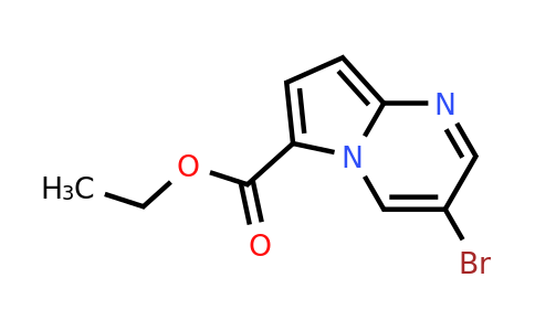 CAS 2097068-59-0 | 3-Bromo-pyrrolo[1,2-a]pyrimidine-6-carboxylic acid ethyl ester