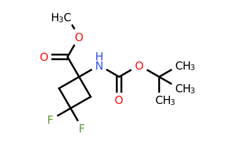 CAS 2097068-68-1 | 1-tert-Butoxycarbonylamino-3,3-difluoro-cyclobutanecarboxylic acid methyl ester